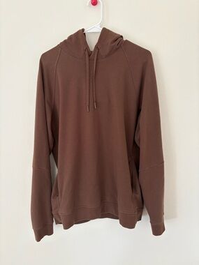 Lululemon Athletica Men's City Sweat Hoodie Pullover Sweatshirt Dark Mocha